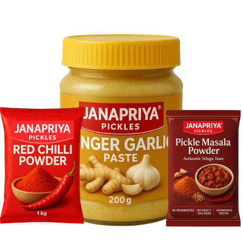 SPICY&MASALA POWDERS - Janapriyapickles